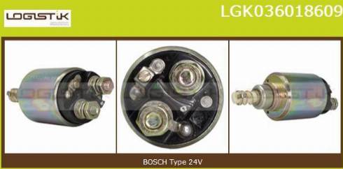 LGK LGK036018609 - Магнитен превключвател, стартер vvparts.bg