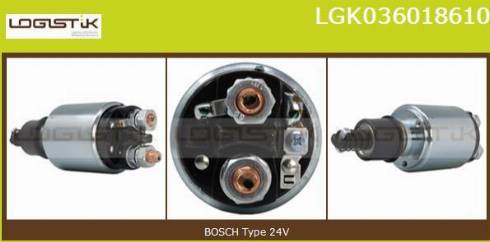 LGK LGK036018610 - Магнитен превключвател, стартер vvparts.bg