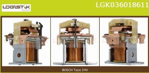 LGK LGK036018611 - Магнитен превключвател, стартер vvparts.bg