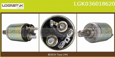 LGK LGK036018620 - Магнитен превключвател, стартер vvparts.bg