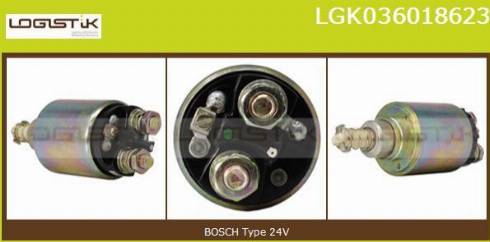 LGK LGK036018623 - Магнитен превключвател, стартер vvparts.bg