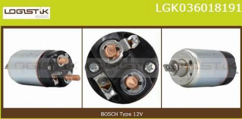 LGK LGK036018191 - Магнитен превключвател, стартер vvparts.bg