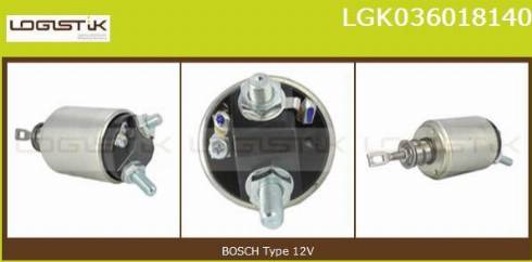 LGK LGK036018140 - Магнитен превключвател, стартер vvparts.bg