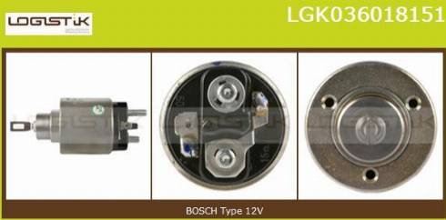 LGK LGK036018151 - Магнитен превключвател, стартер vvparts.bg