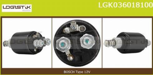 LGK LGK036018100 - Магнитен превключвател, стартер vvparts.bg