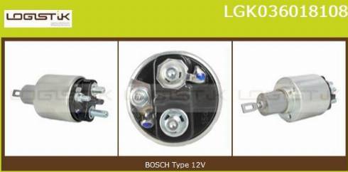 LGK LGK036018108 - Магнитен превключвател, стартер vvparts.bg