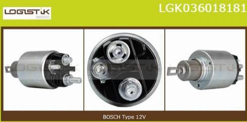 LGK LGK036018181 - Магнитен превключвател, стартер vvparts.bg