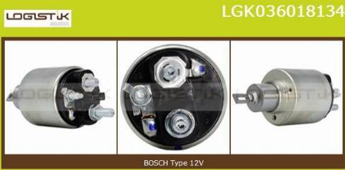 LGK LGK036018134 - Магнитен превключвател, стартер vvparts.bg