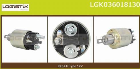 LGK LGK036018130 - Магнитен превключвател, стартер vvparts.bg