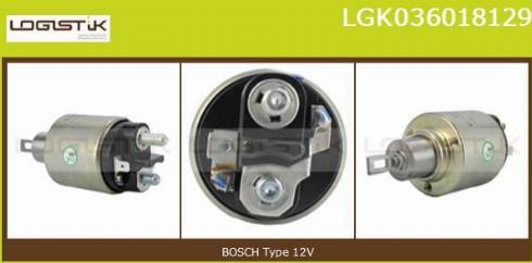 LGK LGK036018129 - Магнитен превключвател, стартер vvparts.bg