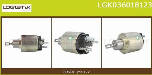 LGK LGK036018123 - Магнитен превключвател, стартер vvparts.bg