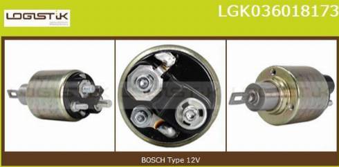 LGK LGK036018173 - Магнитен превключвател, стартер vvparts.bg