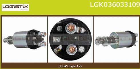 LGK LGK036033109 - Магнитен превключвател, стартер vvparts.bg