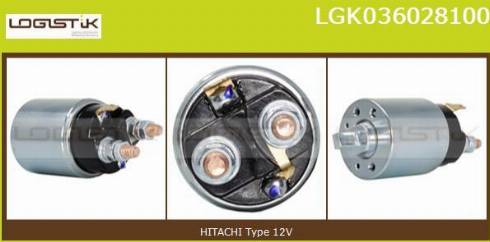 LGK LGK036028100 - Магнитен превключвател, стартер vvparts.bg