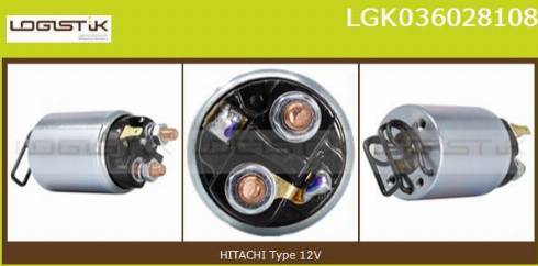 LGK LGK036028108 - Магнитен превключвател, стартер vvparts.bg