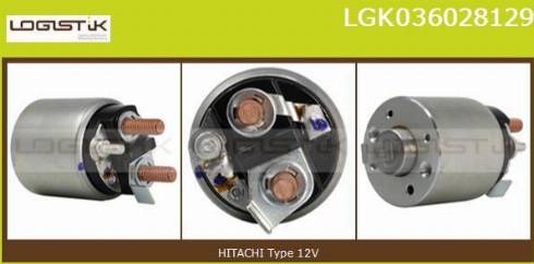 LGK LGK036028129 - Магнитен превключвател, стартер vvparts.bg