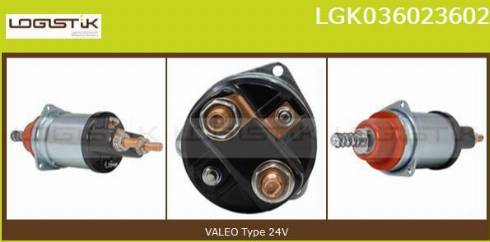 LGK LGK036023602 - Магнитен превключвател, стартер vvparts.bg