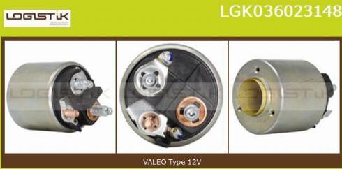 LGK LGK036023148 - Магнитен превключвател, стартер vvparts.bg