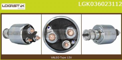 LGK LGK036023112 - Магнитен превключвател, стартер vvparts.bg