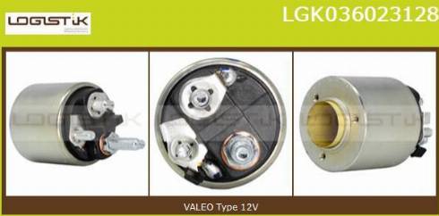 LGK LGK036023128 - Магнитен превключвател, стартер vvparts.bg