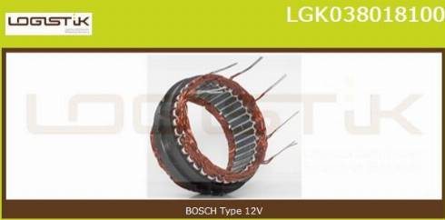 LGK LGK038018100 - Статор, генератор vvparts.bg