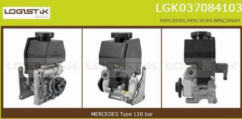 LGK LGK037084103 - Хидравлична помпа, кормилно управление vvparts.bg