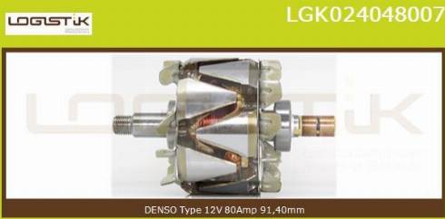 LGK LGK024048007 - Ротор, генератор vvparts.bg