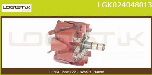 LGK LGK024048013 - Ротор, генератор vvparts.bg