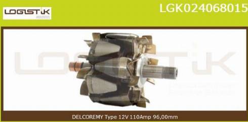 LGK LGK024068015 - Ротор, генератор vvparts.bg