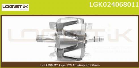 LGK LGK024068011 - Ротор, генератор vvparts.bg