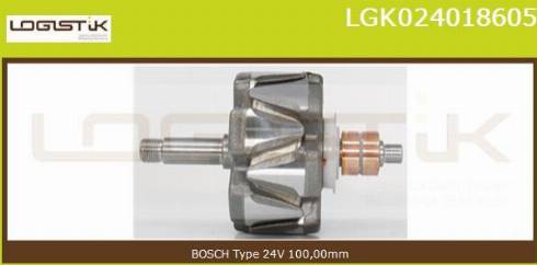 LGK LGK024018605 - Ротор, генератор vvparts.bg