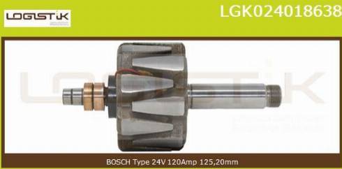 LGK LGK024018638 - Ротор, генератор vvparts.bg