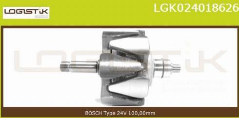 LGK LGK024018626 - Ротор, генератор vvparts.bg