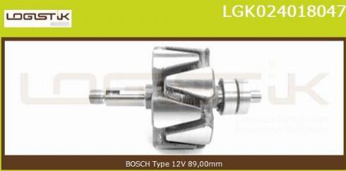 LGK LGK024018047 - Ротор, генератор vvparts.bg