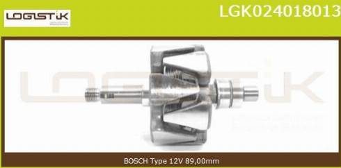 LGK LGK024018013 - Ротор, генератор vvparts.bg