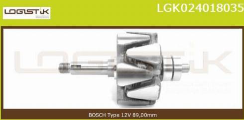 LGK LGK024018035 - Ротор, генератор vvparts.bg