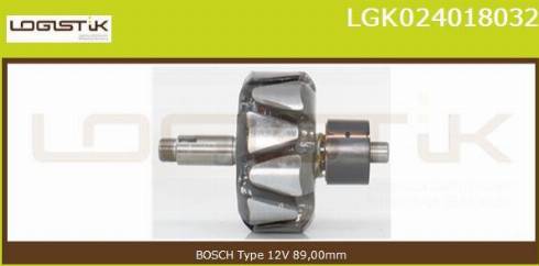 LGK LGK024018032 - Ротор, генератор vvparts.bg