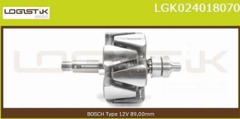 LGK LGK024018070 - Ротор, генератор vvparts.bg