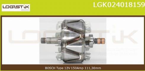 LGK LGK024018159 - Ротор, генератор vvparts.bg