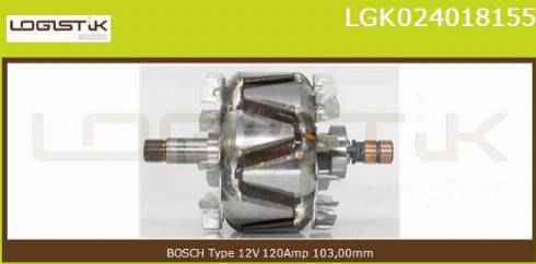 LGK LGK024018155 - Ротор, генератор vvparts.bg