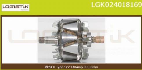 LGK LGK024018169 - Ротор, генератор vvparts.bg