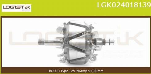 LGK LGK024018139 - Ротор, генератор vvparts.bg