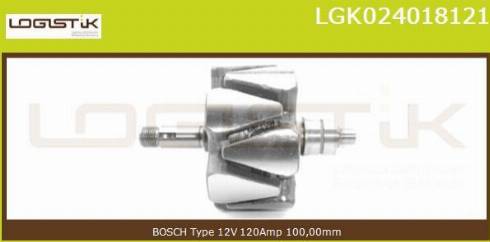 LGK LGK024018121 - Ротор, генератор vvparts.bg