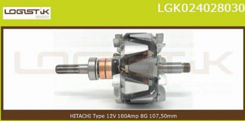 LGK LGK024028030 - Ротор, генератор vvparts.bg