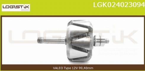 LGK LGK024023094 - Ротор, генератор vvparts.bg