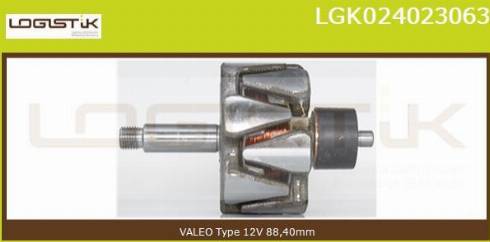 LGK LGK024023063 - Ротор, генератор vvparts.bg