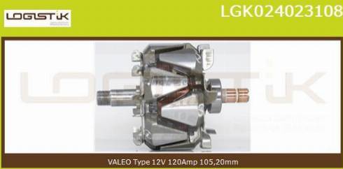 LGK LGK024023108 - Ротор, генератор vvparts.bg