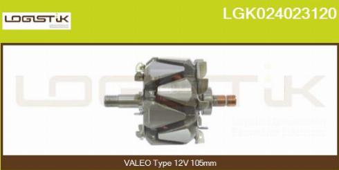 LGK LGK024023120 - Ротор, генератор vvparts.bg