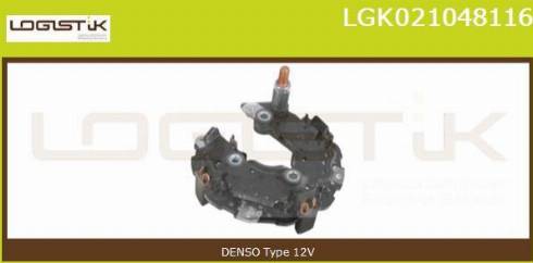 LGK LGK021048116 - Изправител, генератор vvparts.bg