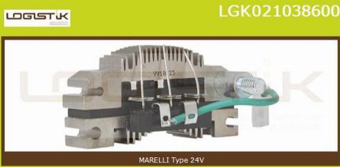 LGK LGK021038600 - Изправител, генератор vvparts.bg